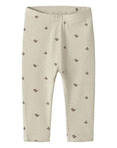 Name it - NBFHitta Leggings - Almond Milk
